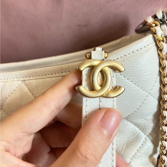 Chanel Gabrielle Tote in pink, pre-loved special collection ! medium size! - Picture 2 of 8